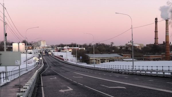 Мост через Нару в Серпухове, наконец-то, открыли