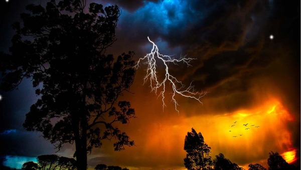 При грозе не нужно топить печь