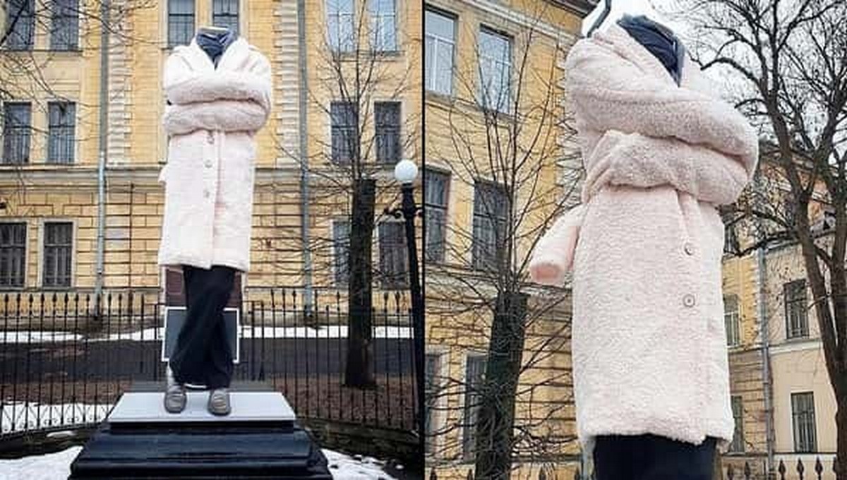 В Санкт-Петербурге установили скульптуру в честь весьма неприятных людей