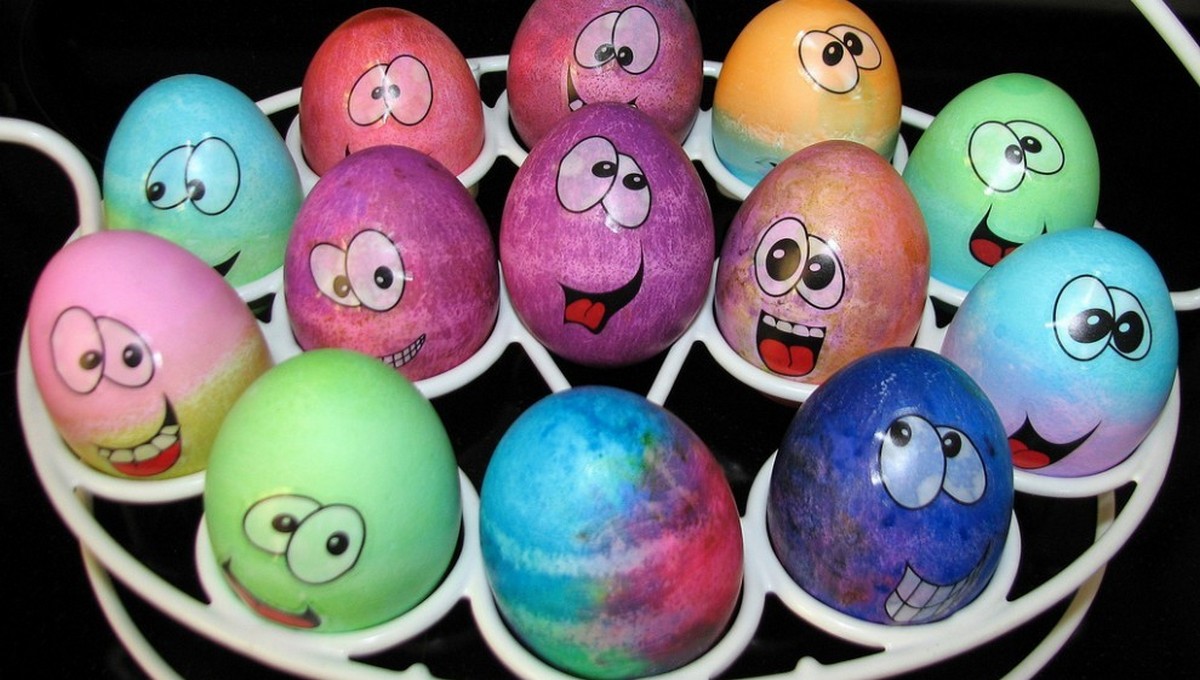 Как разукрасить яйца на пасху