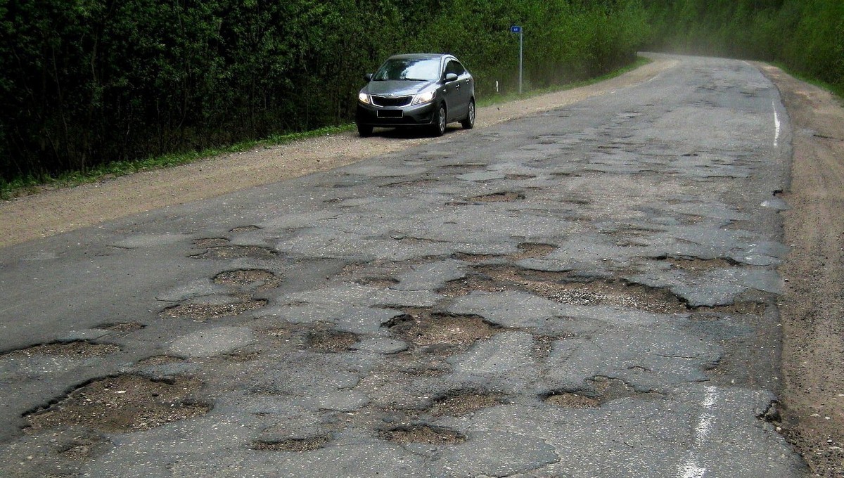 В каких регионах России — самые ужасные дороги?
