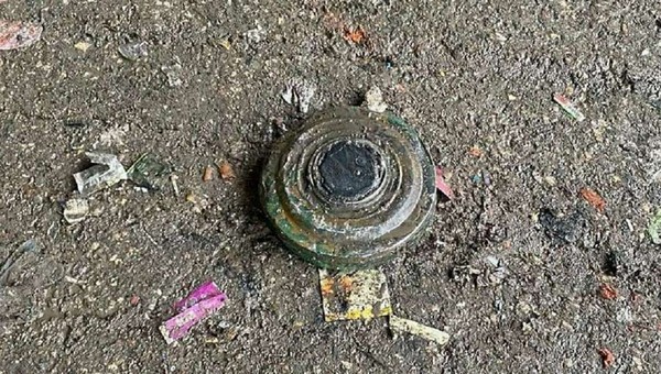 В один из городов Подмосковья вместе с мусором завезли мину