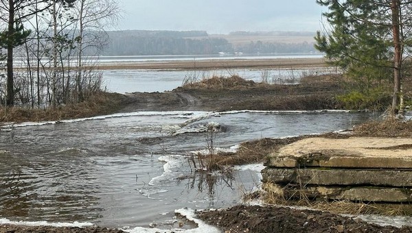 Протва и карьер в Протвино испытали влияние паводка