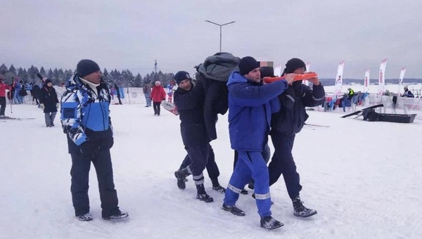 Мальчик окоченел на лыжных стартах в Подмосковье