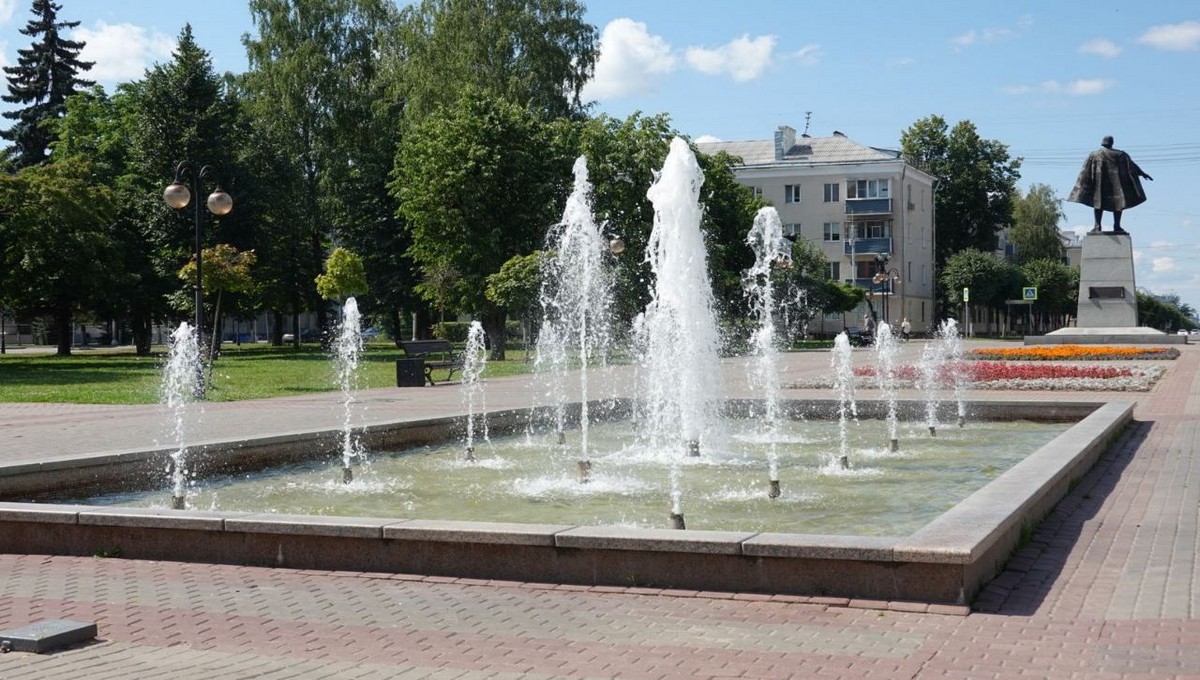 В Серпухове заработают пять фонтанов