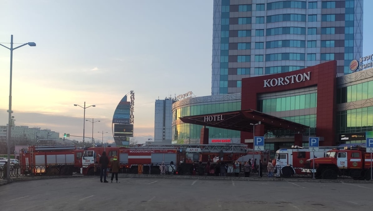 В Серпухове эвакуируют торговый центр «Корстон»
