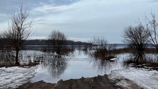 В Подмосковье начали закрывать мосты из-за подъёма воды в реках