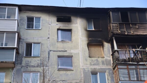 После пожара в многоэтажке Серпухова требуются колоссальные работы