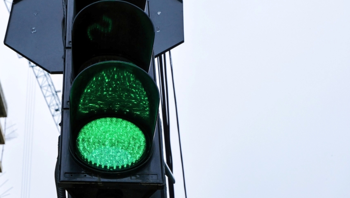 В Серпухове заработал новый светофор