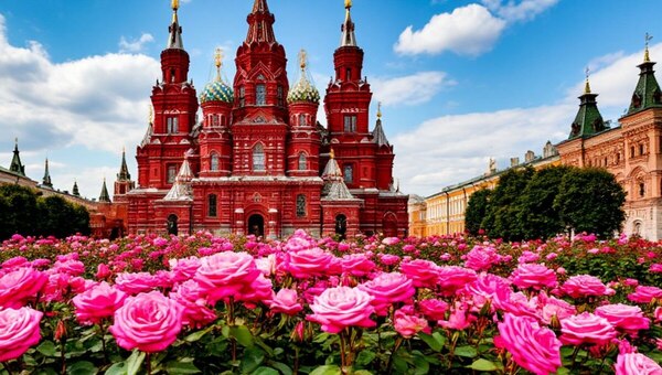 Названы самые красивые локации цветочного фестиваля в Москве