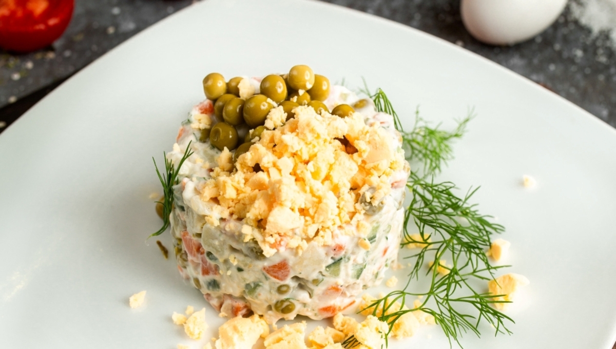 Идеальные пропорции для салата «Оливье» в граммах