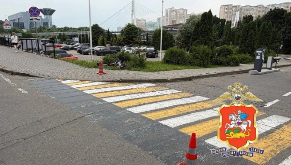 Автоледи снесла трёх людей на пешеходном переходе в Подмосковье