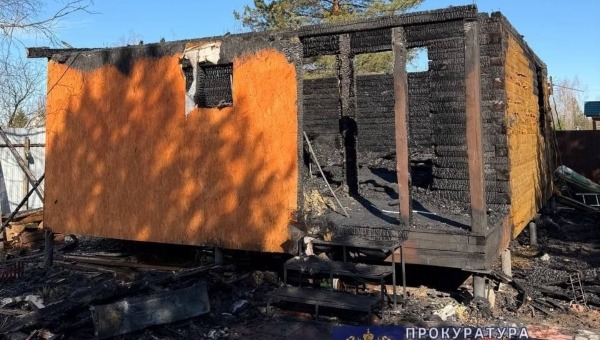 Половина семьи погибла на пожаре в Подмосковье