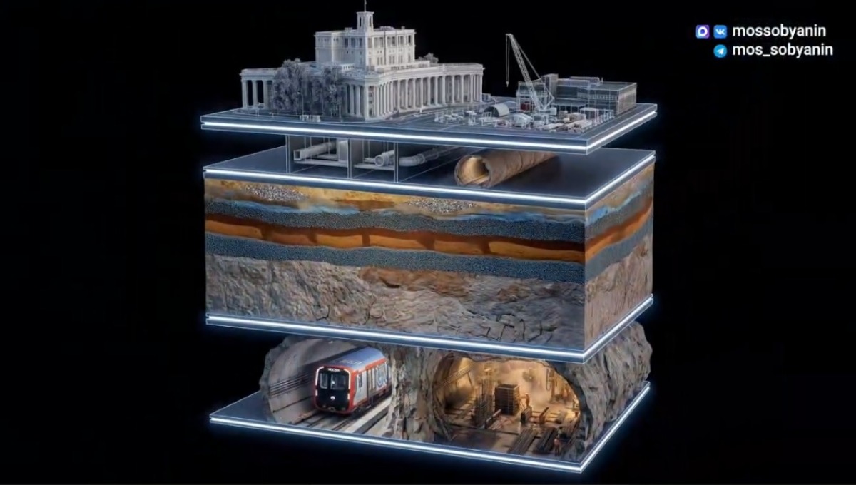 Дептранс Москвы впервые показал, как будет выглядеть внутри станция «Достоевская»