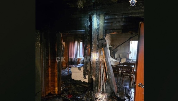 В большом сгоревшем доме в Подмосковье обнаружили страшные находки