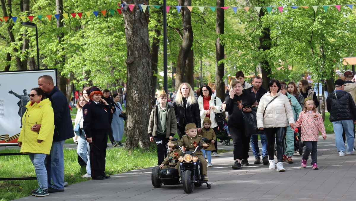 Как Серпухов отмечает День Победы. Фоторепортаж