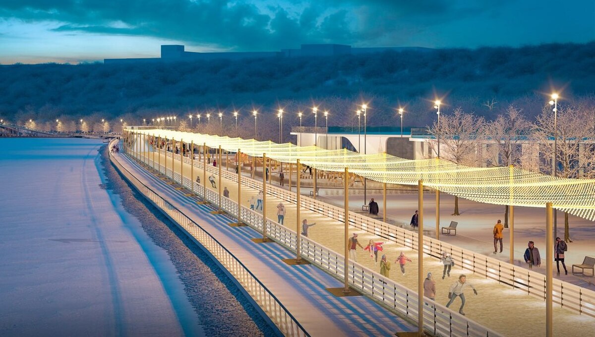 В Москве скоро появится новый роскошный каток длиной более 1,7 километра
