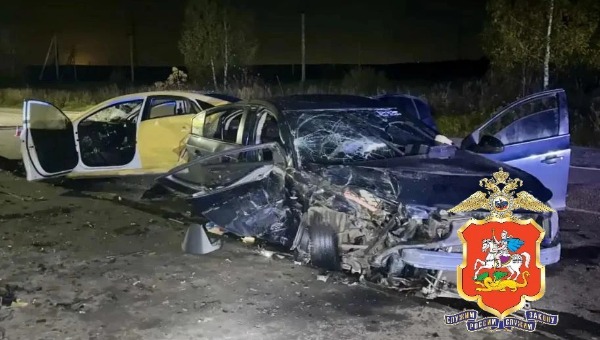 Два человека погибли, ещё два ранены в страшном ДТП в Подмосковье