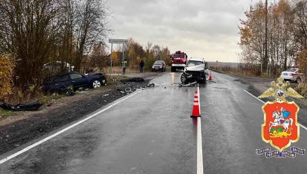 Под Чеховом произошло ДТП с погибшим