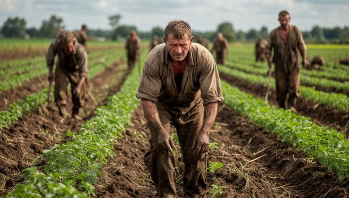 Полиция накрыла настоящее рабовладельческое хозяйство