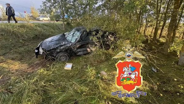 Нетрезвый водитель устроил ДТП на трассе в Подмосковье