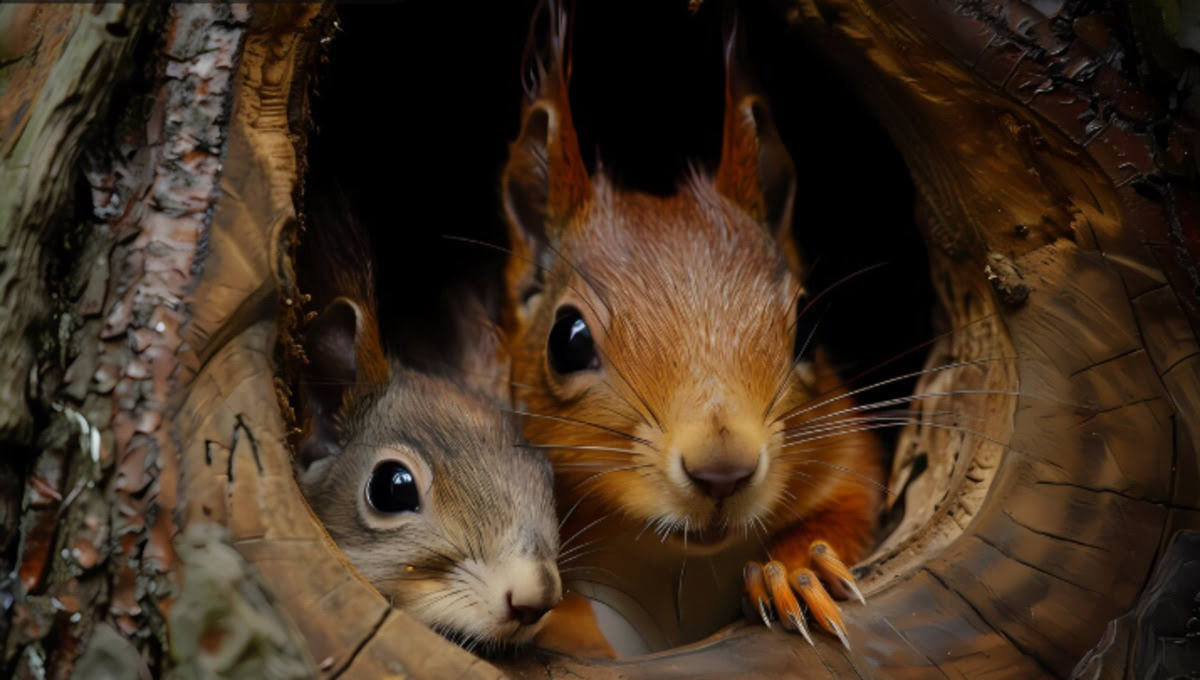 Московские парки переживают настоящий беби-бум в беличьих семействах