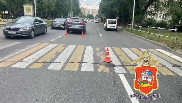 Ребёнок пострадал в ДТП на пешеходном переходе