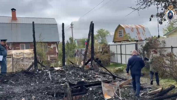 Ночной пожар в Подмосковье унёс жизни целой семьи