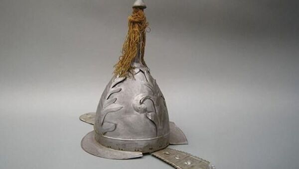 В Останкино обнаружен шлем эпохи крепостного театра