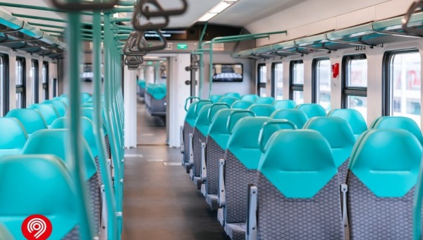 Стильная электричка появилась на одном из направлений в Подмосковье