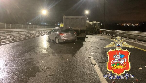 Массовая авария на юге Подмосковья собрала 7 автомобилей