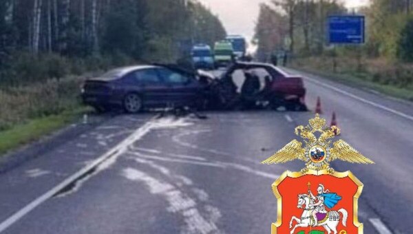 В Подмосковье в страшном ДТП погибли  два человека